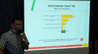 Survei Pilkada Makassar, CRC: Pasangan Danny Pomanto - Fatmawati Unggul 40,4 Persen