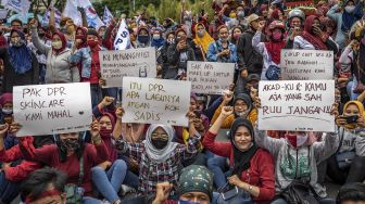 Sepanjang 2020, Tagar Gagalkan Omnibus Law Merajai Twitter Indonesia