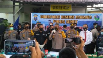 Polda Sumut Ungkap Peredaran 8,3 Kg Sabu, Satu Tersangka Ditembak Mati