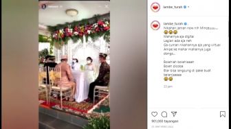 Unik! Viral Video Pernikahan Zaman Now, Maharnya Saldo GoPay Rp10 Juta