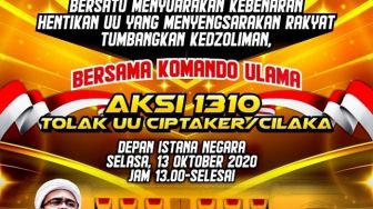 PA 212 Dkk Mau Geruduk Istana Besok, Kapolda Siapkan Pengamanan Ekstra