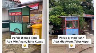 Viral Replika Kampung Indonesia di Australia, Ada Tambal Ban dan Gerobak!