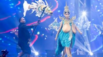 Payudara Besar Jadi Motif Baju Finalis Miss Universe Thailand Bikin Geger