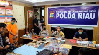 Polisi Tangkap Perusak Mobil Polantas Saat Demo Omnibus Law di Pekanbaru