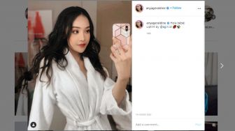 Lagi Asyik Berenang, Anya Geraldine Digodain dan Bikin Salfok