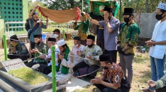 Pengurus NU Makassar Ziarah ke Makam Ulama di Sulawesi Selatan