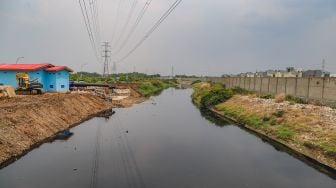 Penampakan Kali Blencong Bekasi yang Sudah Bersih dari Sampah