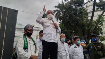 Temui Pendemo, Edy Rahmayadi: Apa Itu Omnibus Law Saya Juga Belum Tahu!