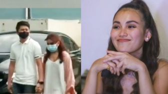 Viral Video Ayu Ting Ting Digandeng Adit Jayusman Calon Suaminya