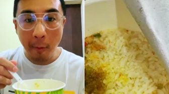 Viral! Axton Salim Pamer Review Produk Baru Pop Mie Pake Nasi