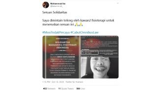 Selongsong Gas Air Mata Saat Demo Lukai Mahasiswa Jogja, IMFI Galang Dana