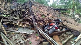 Cuaca Ekstrem, Puluhan Rumah di Pandeglang Hancur Diterjang Angin