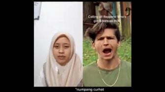 Wanita Berhijab Ini Viral Gegara Nyanyikan Lagu Rap, Netizen: Fenomenal!