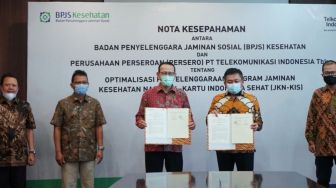 BPJS dan PT Telkom Kerja Sama Wujudkan Penyelenggaraan JKN-KIS lebih Baik