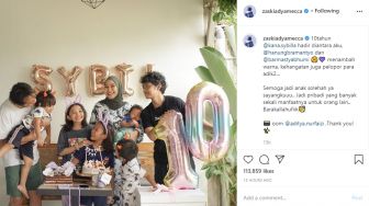 Rayakan Ulang Tahun Putri Pertamanya, Zaskia Ingat Momen Terkena Baby Blues