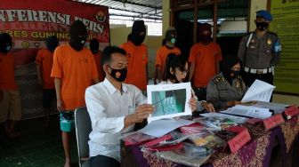 Gara-Gara Tabrakan, Polres Gunungkidul Berhasil Gulung Pengedar Narkoba