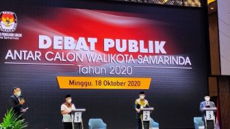 Debat Calon Wali Kota Samarinda Bahas Covid-19, Pendidikan dan Ekonomi