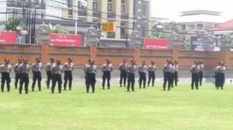 Kawal Demo Omnibus Law di Jakarta, Polda Bali Siagakan 100 Personel