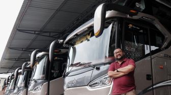 Mobil Lubricants Bersama IPOMI Bagikan Safety Kit untuk Bus