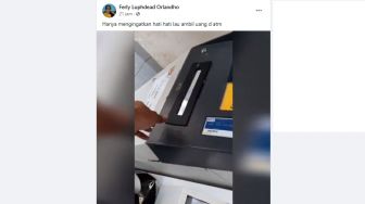 Waspada! Uang Susah Keluar, Pengguna ATM Temukan Benda Mencurigakan Ini