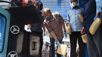 BNNP Banten Musnahkan 301 Kg Ganja Asal Aceh