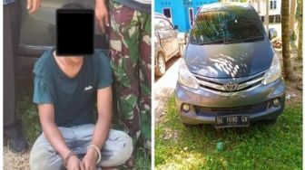 APN Bawa Kabur Toyota Avanza saat Pemiliknya Beli Roti di Warung