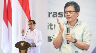 Ungkit HRS, Rocky Gerung Kritik Kerumunan Jokowi: Dramatis Berujung Tragis