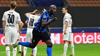 Lukaku 2 Gol, Inter Milan Ditahan Imbang Moenchengladbach 2-2