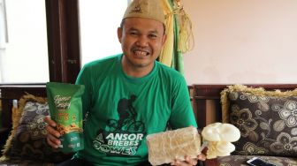 Wow! Santri Ini Sukses Budidaya Jamur Crispy, Raup Rp6 Juta Per Bulan