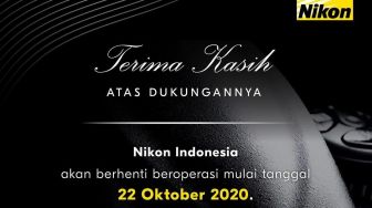 Setelah 8 Tahun, Nikon Indonesia Pamit dari Tanah Air