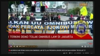 CEK FAKTA: Benarkah MK Resmi Gagalkan Omnibus Law Usai Demo Mahasiswa?