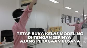 Tetap Buka Kelas Modeling di Tengah Sepinya Ajang Peragaan Busana