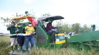 Food Station Akan Dapat Pasokan 20 Ribu Ton Gabah Kering dari SHS