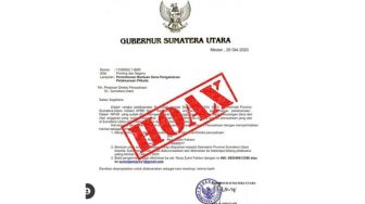 Surat Gubsu Minta Dana Pengamanan Pilkada ke Perusahaan Hoaks