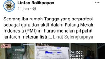 Telat Bayar Listrik Sehari Langsung Diputus, Curhatan Guru di Balikpapan Viral