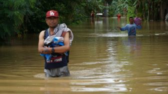 Hujan Deras, Seribu Rumah di Cilacap Terendam Banjir