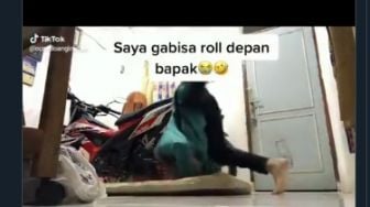 Ikuti Pelajaran Olahraga Secara Daring, Gadis Ini Malah Berakhir Sial