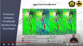 Pemetaan Bencana Erupsi Gunung Api Dinilai Lebih Efektif dengan Citra Radar