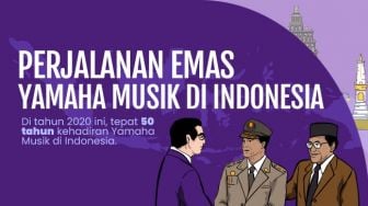 INFOGRAFIS: Kisah Perjalanan 50 Tahun Yamaha Musik di Indonesia