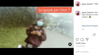 Saat Bang Jago Ketemu Bang Jago di Jalan, Arogan Berakhir Melempem