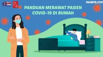 Videografis: Panduan Merawat Pasien Covid-19 di Rumah