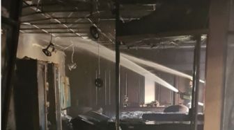 Gedung DPRD Kaltim Diamuk Si Jago Merah, Ruangan Fraksi PPP Ludes Terbakar