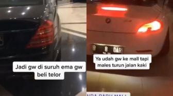 Ulah 'Crazy' Anak Sultan, Cuma Disuruh Beli Telur, Bawa Mobilnya Masuk Mal