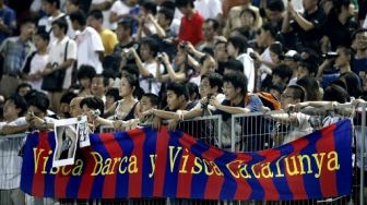 Fans Barcelona di China Rayakan Kepergian Bartomeu dari Camp Nou