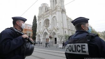 Para Pemimpin Dunia Kecam Teror Mengerikan di Jantung Basilika Notre-Dame