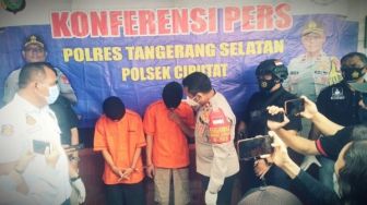 Uangnya untuk Servis Motor, Dua Pria Jambret HP dan Tusuk Remaja di Ciputat