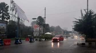 Puncak Bogor Hujan Lebat, Waspada Cuaca Ekstrem Disertai Angin