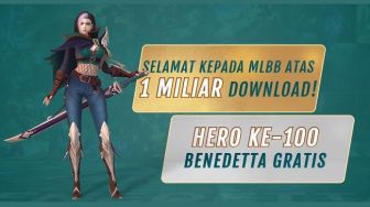 Diunduh 1 Miliar Kali, Mobile Legends Bagikan Hero Baru Ini Secara Gratis