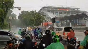 Jakarta Mati Listrik, Lampu Lalu Lintas Ikut Padam