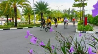 Sensasi Bersepeda Antar Pulau di Batam, Gaya Baru Selama Pandemi Corona